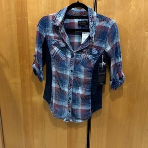 Ci Sono Denim Flannel